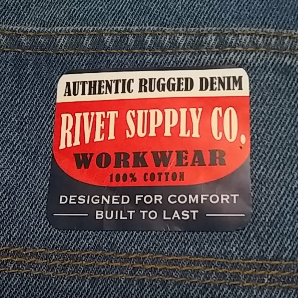 Rivet Supply Co.Work Wear 38x32 Relaxed Fit - Picture 4 of 15